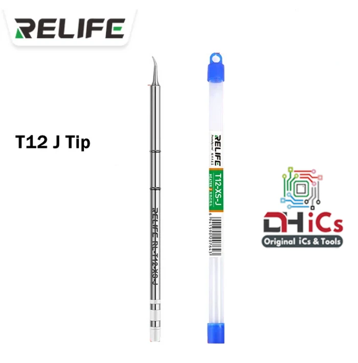T12 Soldering Iron J Tip RELIFE RL-T12-XS-J 1 T12 Soldering Iron J Tip RELIFE RL-T12-XS-J