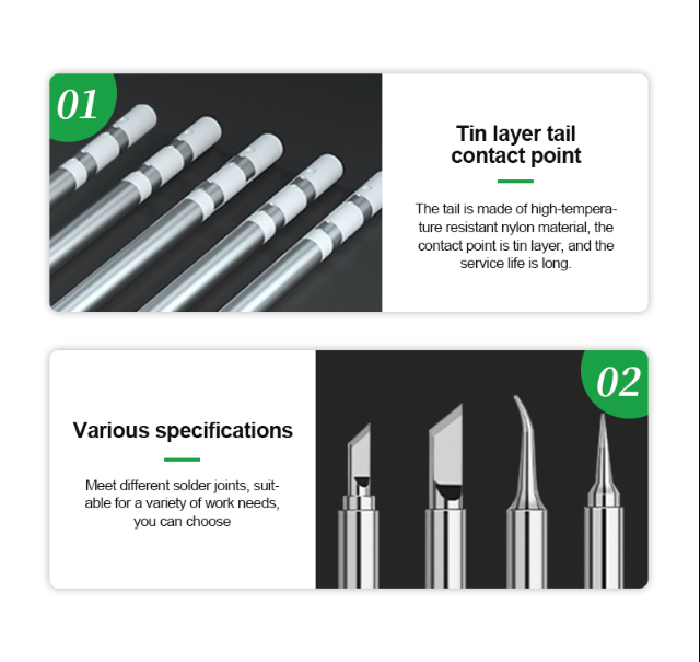 T12 Soldering Iron J Tip RELIFE RL-T12-XS-J 3 T12 Soldering Iron J Tip RELIFE RL-T12-XS-J - Image 3