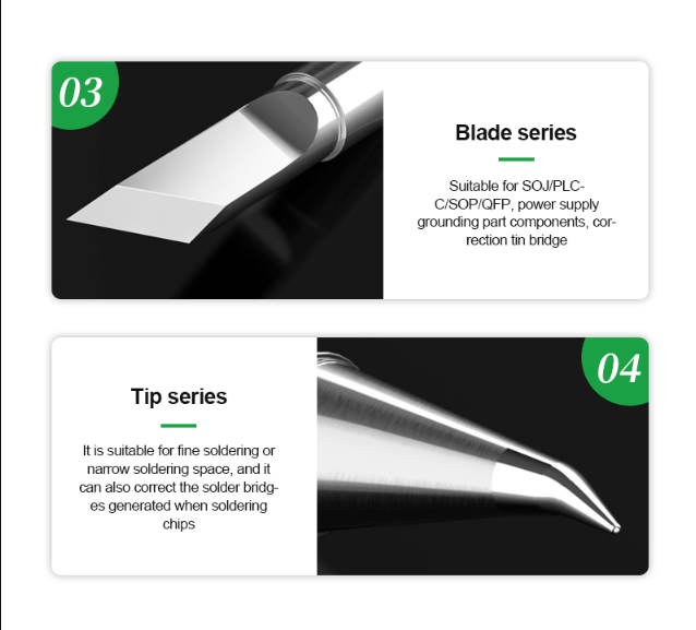 T12 Soldering Iron J Tip RELIFE RL-T12-XS-J 2 T12 Soldering Iron J Tip RELIFE RL-T12-XS-J - Image 2