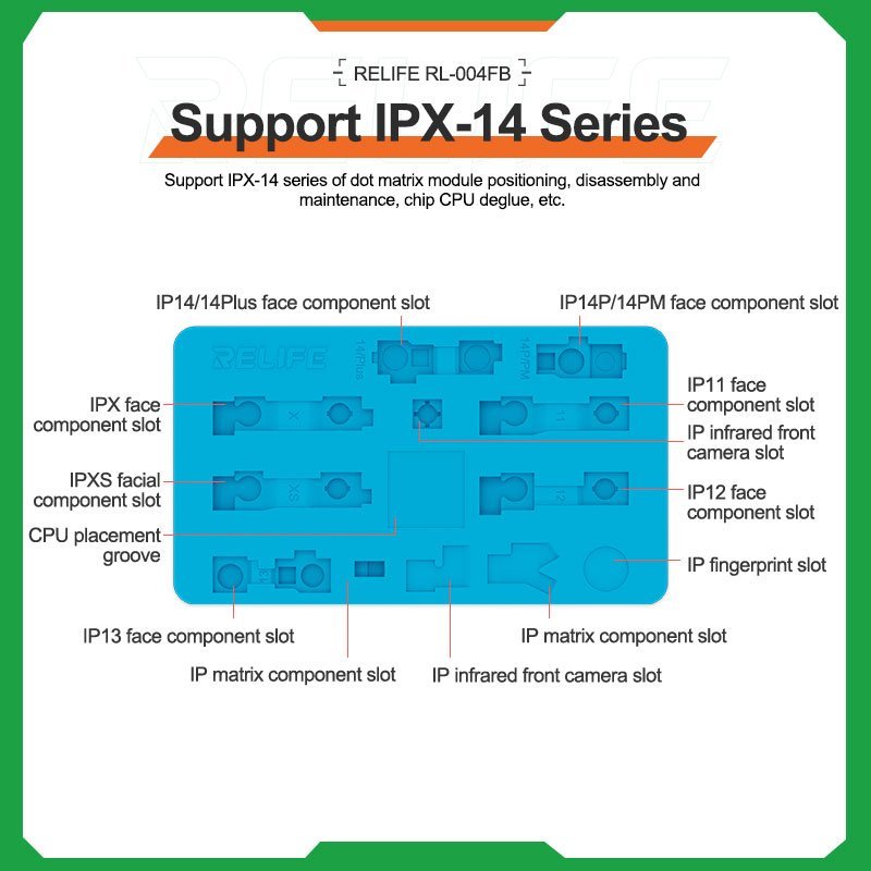 Heat Proof Mat IPX-14 Dot matrix Multi-functional Maintenance Mat RELIFE RL-004FB 2 Heat Proof Mat IPX-14 Dot matrix Multi-functional Maintenance Mat RELIFE RL-004FB - Image 2